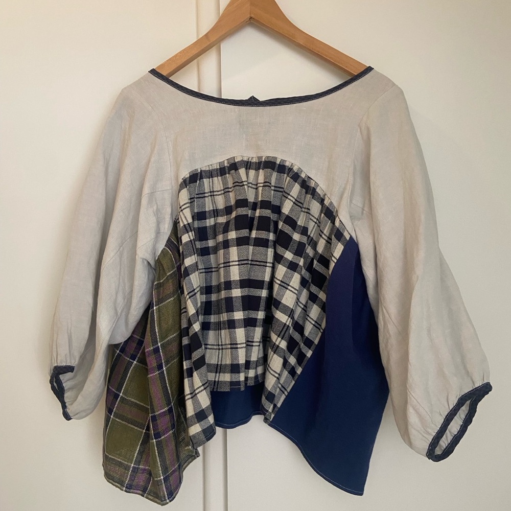 La Reunion patchwork shirt